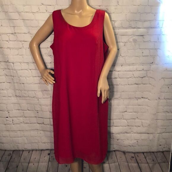 Vintage 80s/90s Another Time Sleeveless Dress & Matching Short Sleeve Jacket 16 - Picture 2 of 10